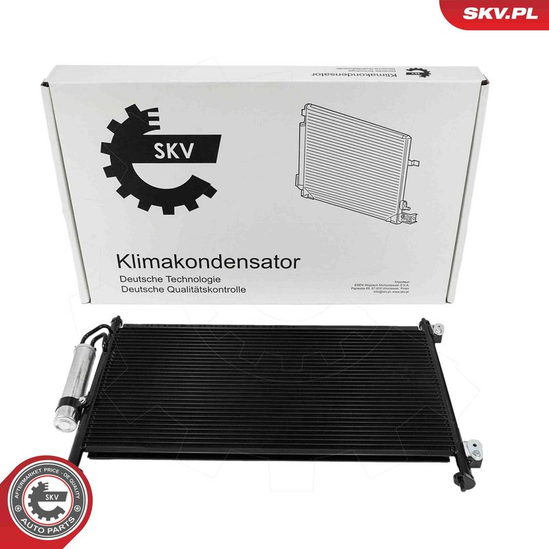 ESEN SKV 86SKV092 Condenser, air conditioning