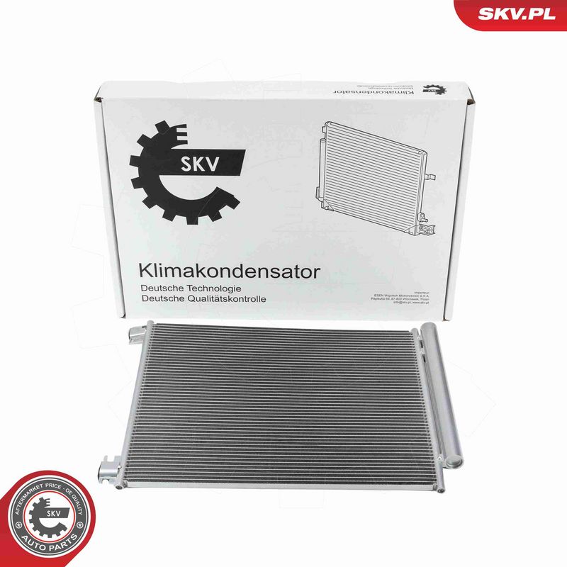 ESEN SKV 86SKV114 Condenser, air conditioning
