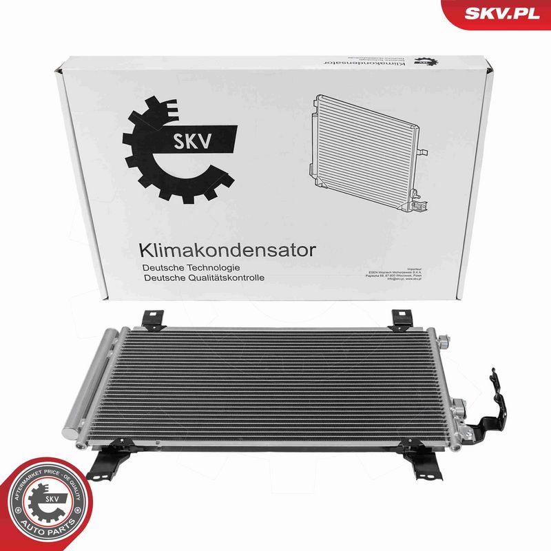 ESEN SKV 86SKV141 Condenser, air conditioning