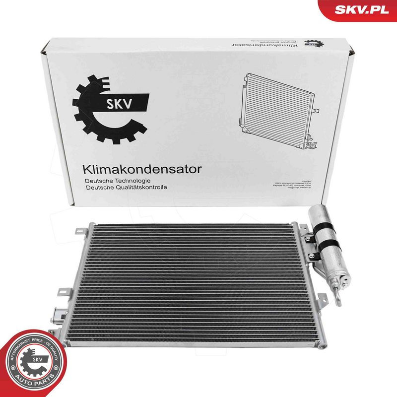 ESEN SKV 86SKV153 Condenser, air conditioning