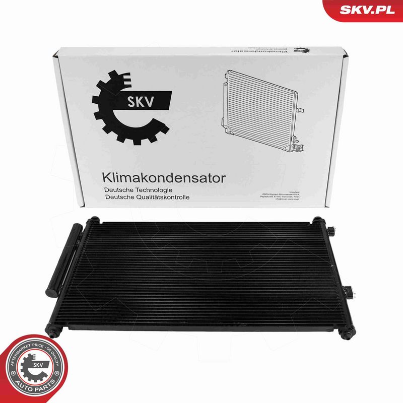 ESEN SKV 86SKV157 Condenser, air conditioning