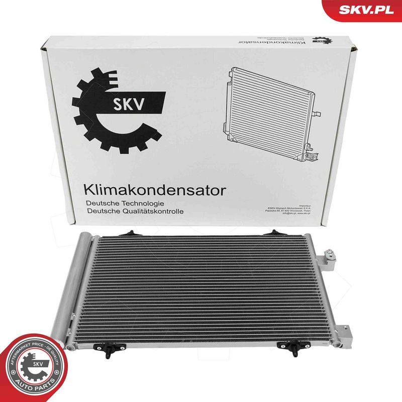 ESEN SKV 86SKV161 Condenser, air conditioning