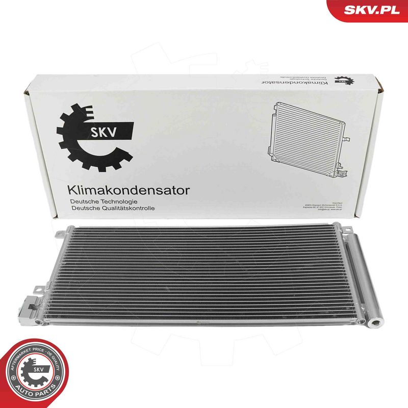ESEN SKV 86SKV163 Condenser, air conditioning