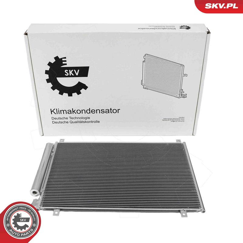 ESEN SKV 86SKV166 Condenser, air conditioning