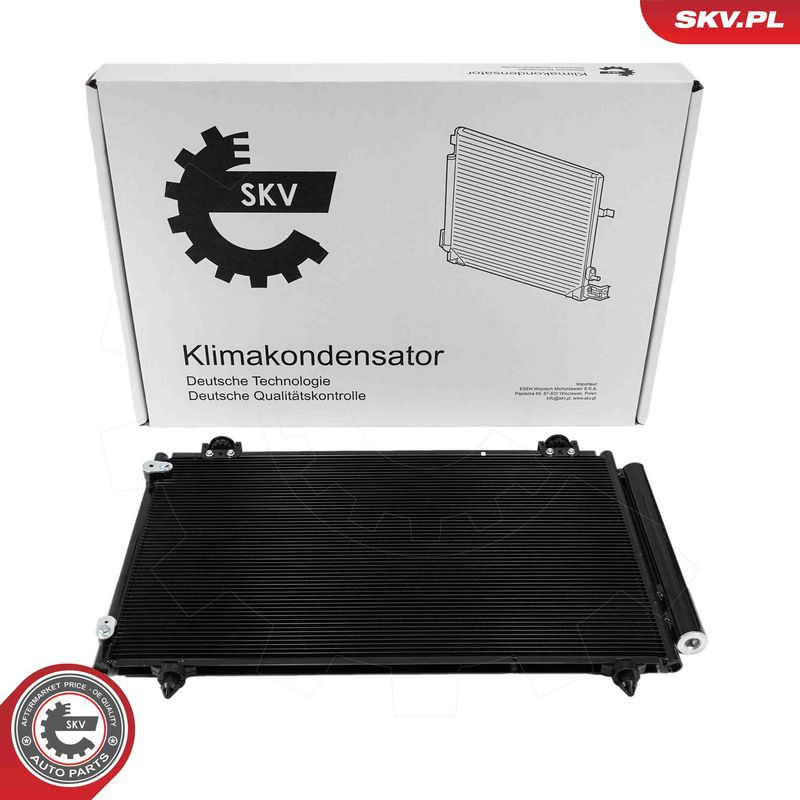 ESEN SKV 86SKV197 Condenser, air conditioning
