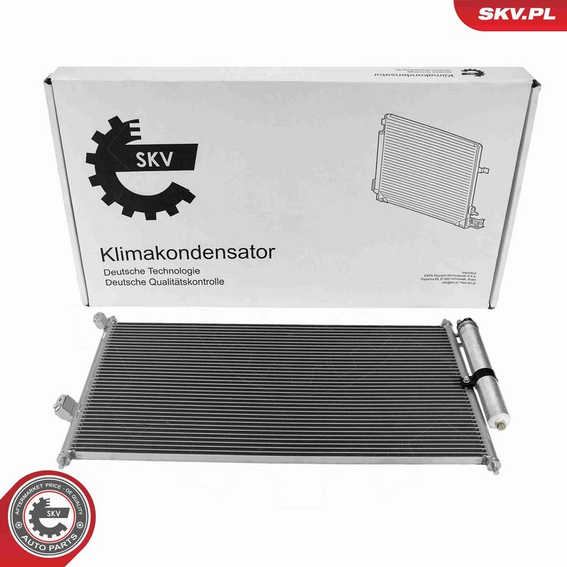 ESEN SKV 86SKV237 Condenser, air conditioning