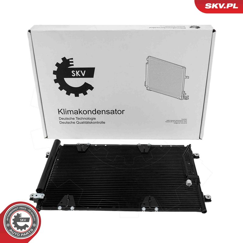 ESEN SKV 86SKV265 Condenser, air conditioning