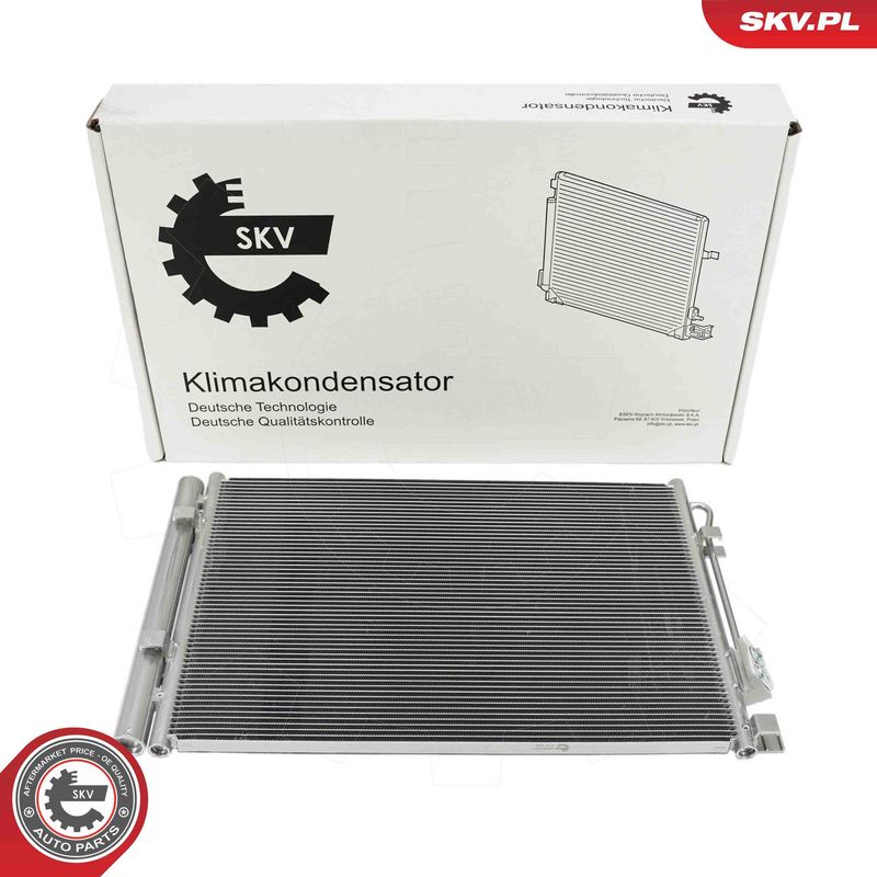 ESEN SKV 86SKV277 Condenser, air conditioning