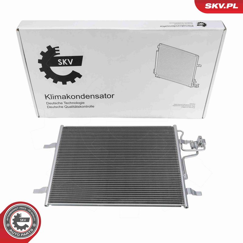 ESEN SKV 86SKV295 Condenser, air conditioning