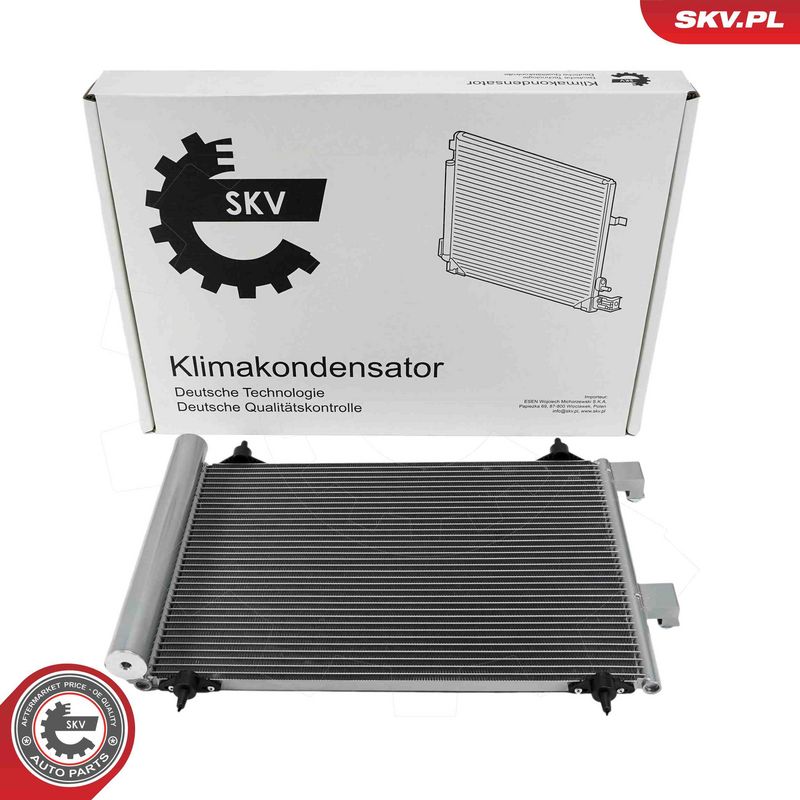 ESEN SKV 86SKV316 Condenser, air conditioning