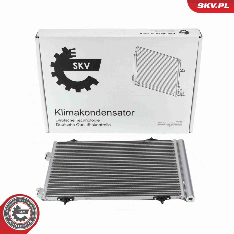 ESEN SKV 86SKV332 Condenser, air conditioning