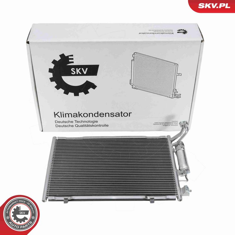 ESEN SKV 86SKV352 Condenser, air conditioning