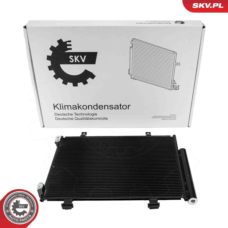 ESEN SKV 86SKV359 Condenser, air conditioning