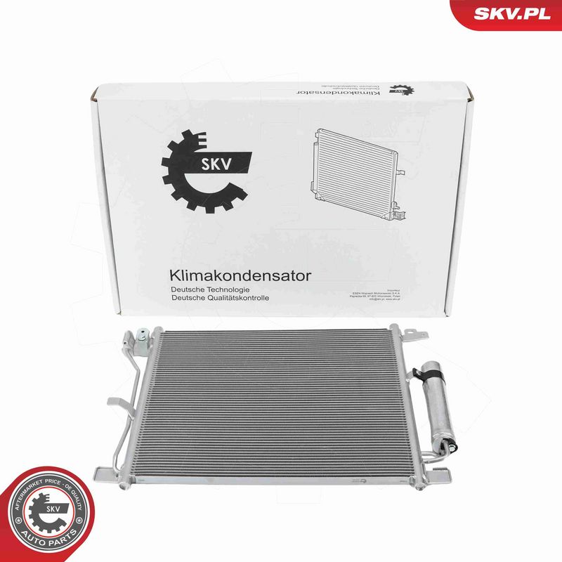 ESEN SKV 86SKV361 Condenser, air conditioning