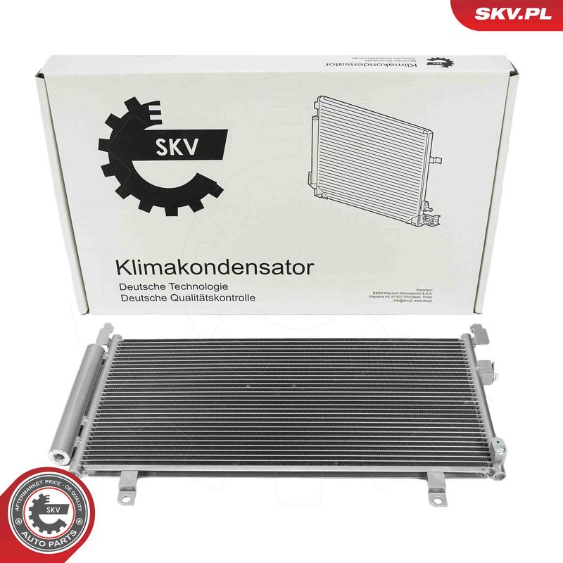 ESEN SKV 86SKV383 Condenser, air conditioning