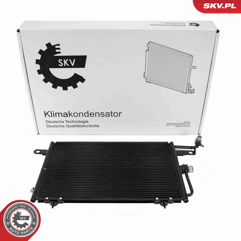 ESEN SKV 86SKV384 Condenser, air conditioning