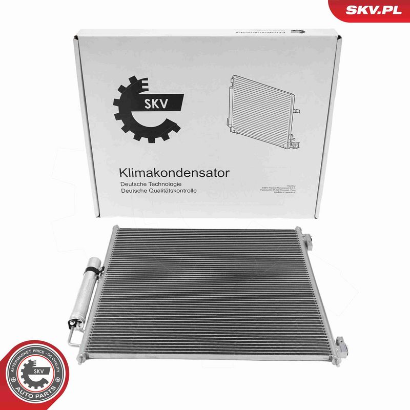 ESEN SKV 86SKV387 Condenser, air conditioning
