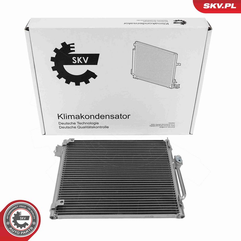 ESEN SKV 86SKV392 Condenser, air conditioning