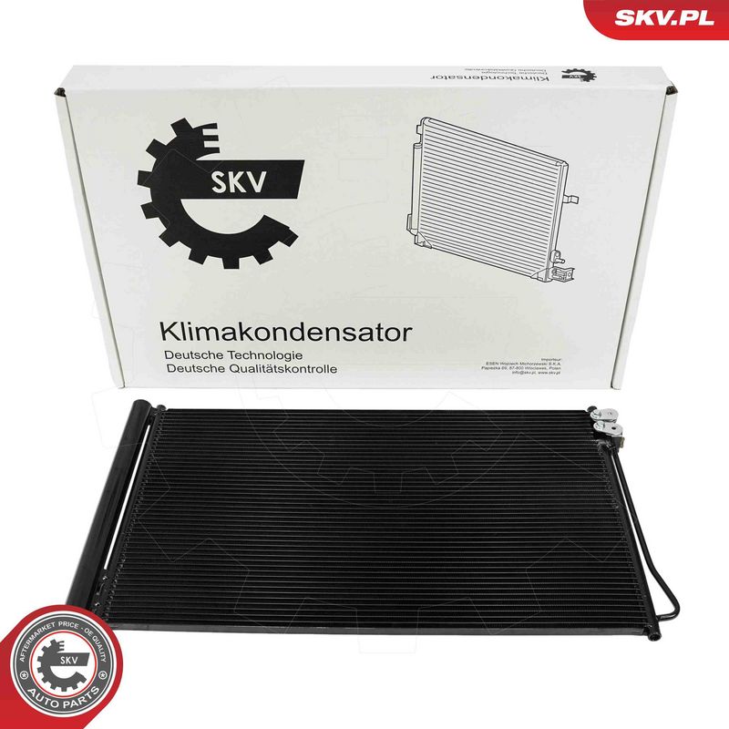 ESEN SKV 86SKV398 Condenser, air conditioning