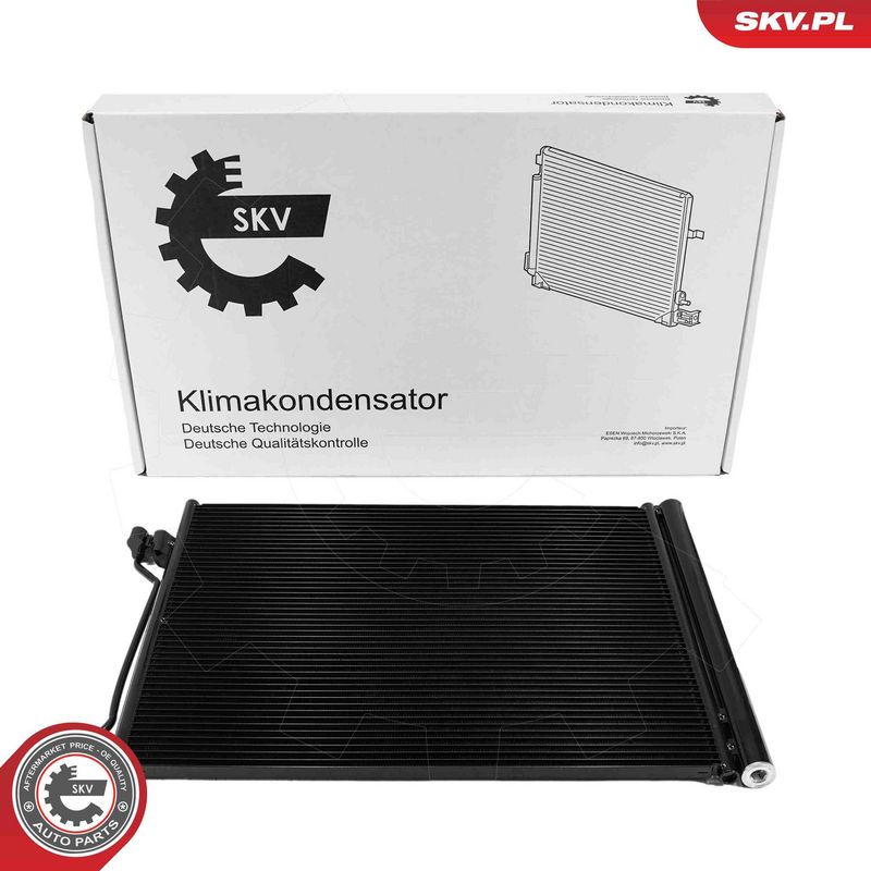 ESEN SKV 86SKV409 Condenser, air conditioning