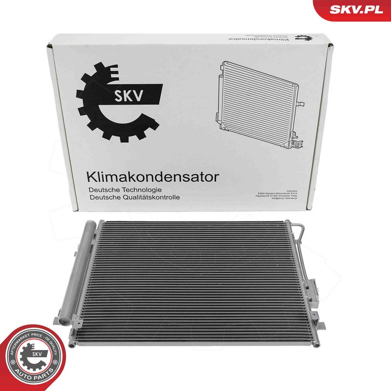 ESEN SKV 86SKV422 Condenser, air conditioning