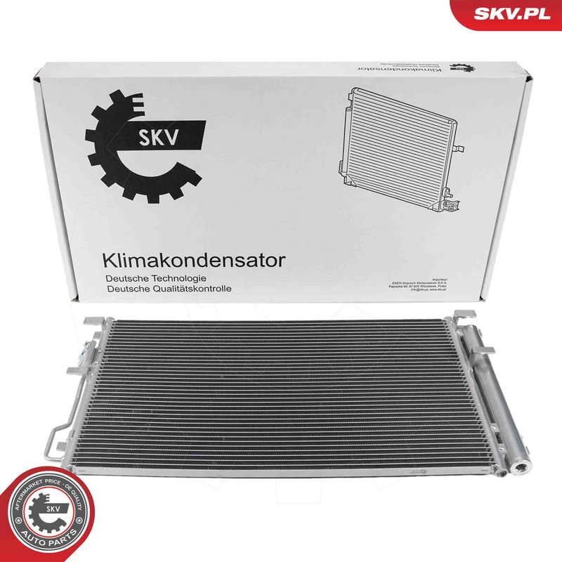 ESEN SKV 86SKV426 Condenser, air conditioning