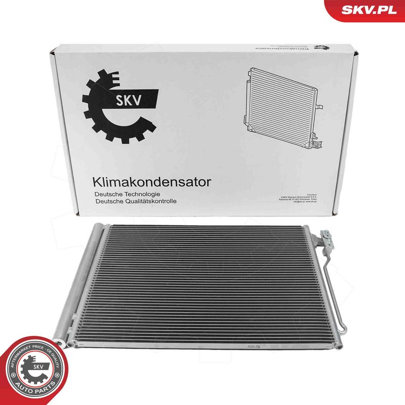 ESEN SKV 86SKV439 Condenser, air conditioning