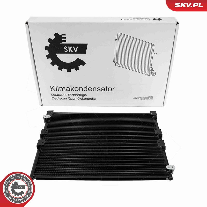ESEN SKV 86SKV458 Condenser, air conditioning