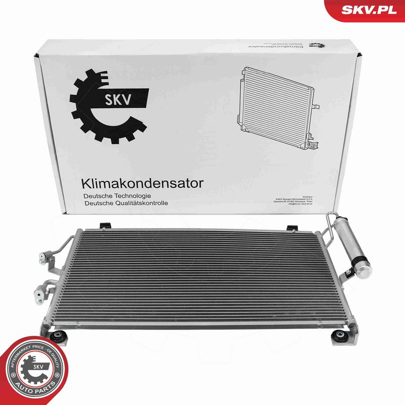 ESEN SKV 86SKV474 Condenser, air conditioning