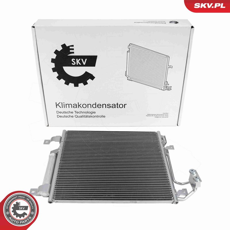 ESEN SKV 86SKV496 Condenser, air conditioning