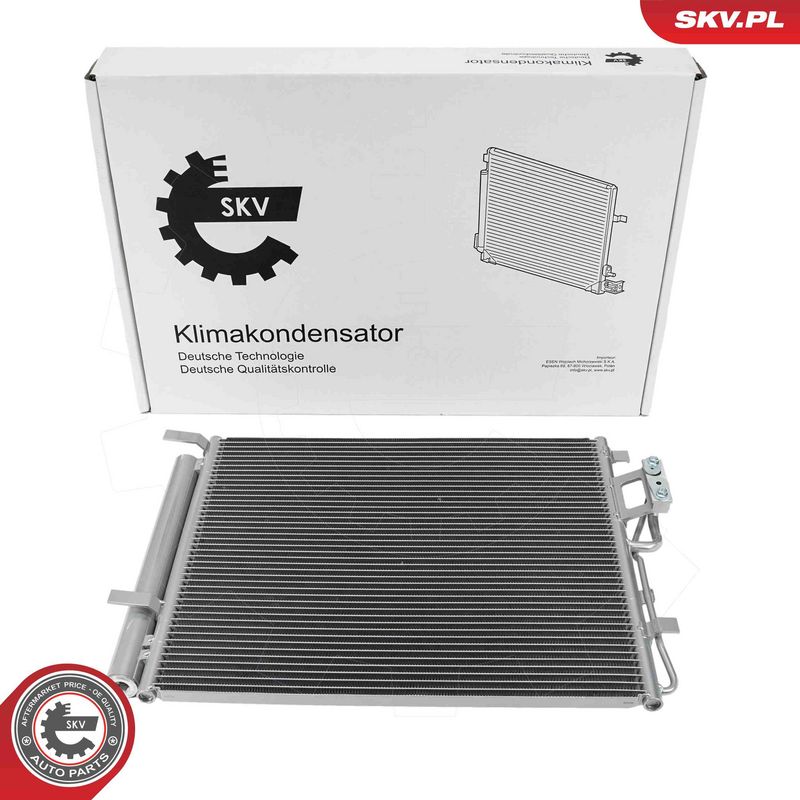 ESEN SKV 86SKV503 Condenser, air conditioning