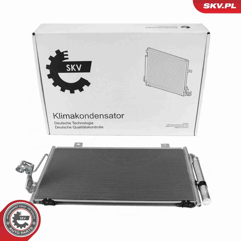 ESEN SKV 86SKV537 Condenser, air conditioning