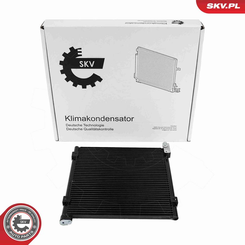 ESEN SKV 86SKV557 Condenser, air conditioning