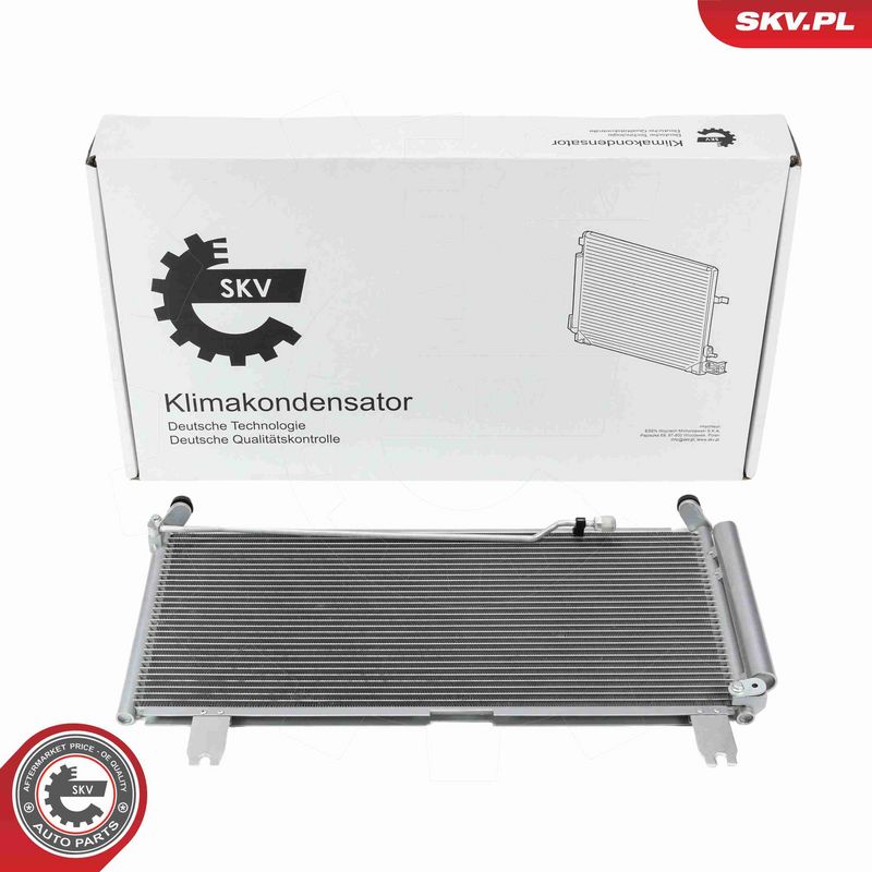 ESEN SKV 86SKV581 Condenser, air conditioning