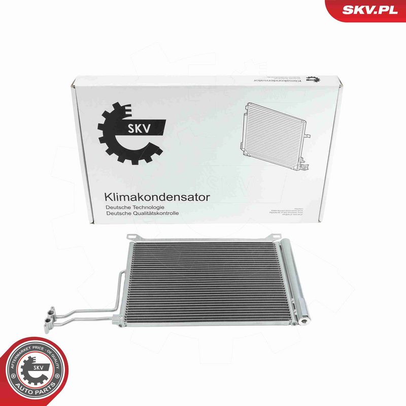 ESEN SKV 86SKV598 Condenser, air conditioning