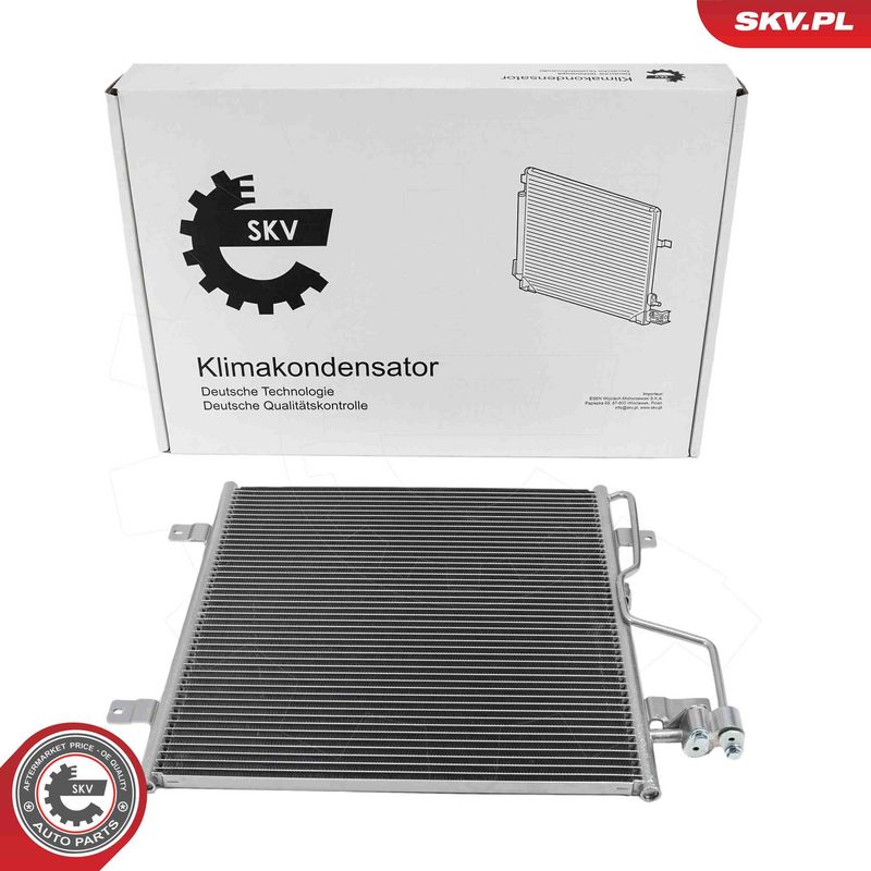 ESEN SKV 86SKV614 Condenser, air conditioning