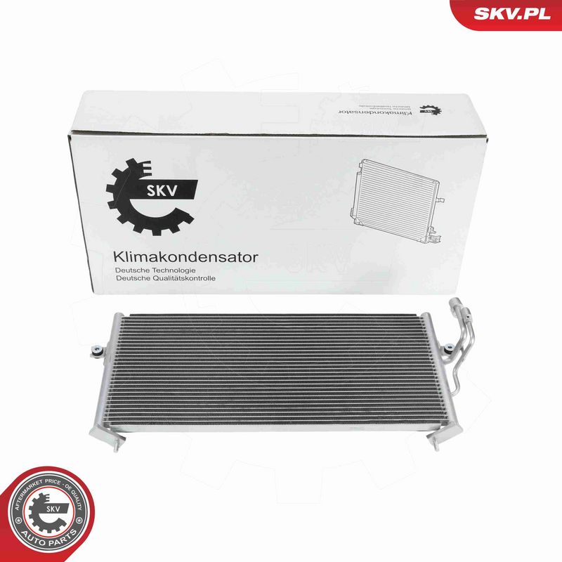 ESEN SKV 86SKV616 Condenser, air conditioning