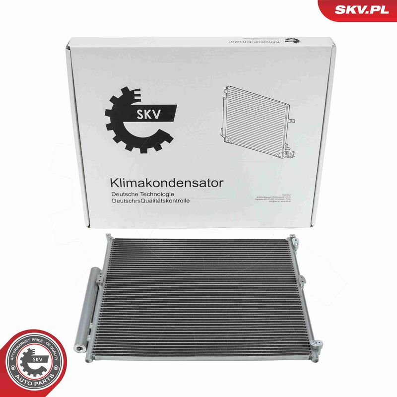 ESEN SKV 86SKV623 Condenser, air conditioning