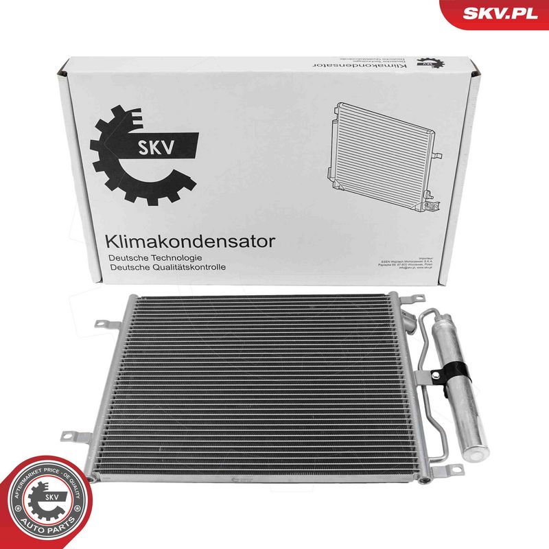 ESEN SKV 86SKV630 Condenser, air conditioning