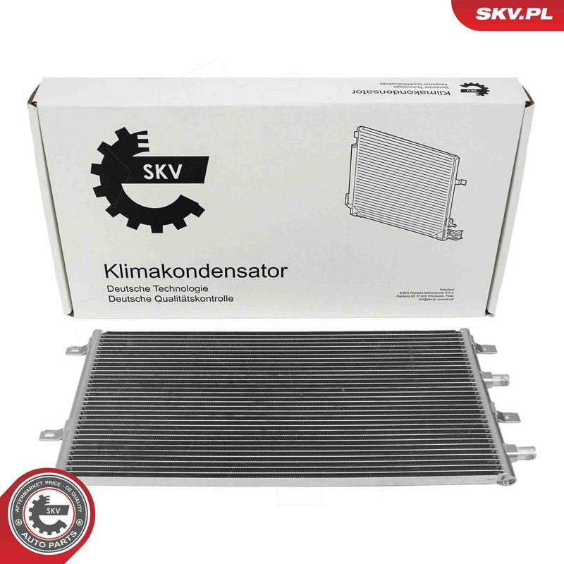 ESEN SKV 86SKV631 Condenser, air conditioning