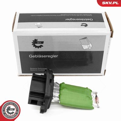 Resistor, interior blower ESEN SKV 94SKV128