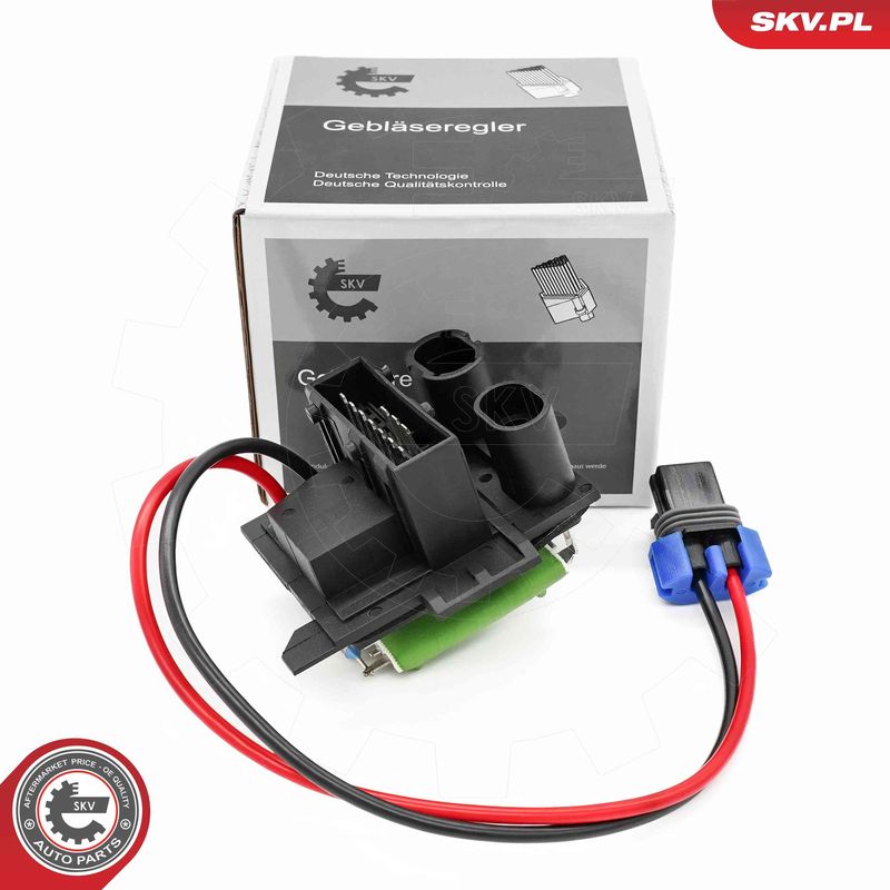 ESEN SKV 94SKV131 Resistor, interior blower