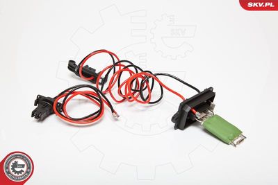 Resistor, interior blower ESEN SKV 95SKV043