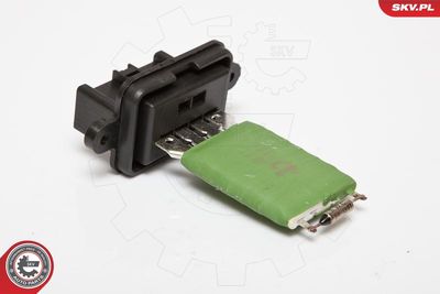 Resistor, interior blower ESEN SKV 95SKV068