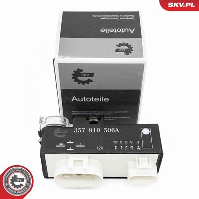 Control Unit, electric fan (engine cooling) ESEN SKV 96SKV345
