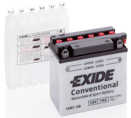 EXIDE 12N7-3B Starter Battery