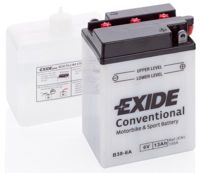 Starter Battery EXIDE B38-6A