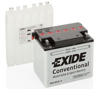 Starter Battery EXIDE E60-N24L-A
