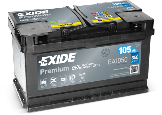 EXIDE EA1050 Starter Battery