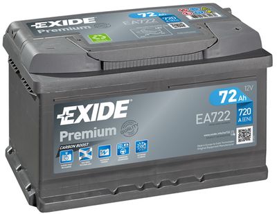 Starter Battery EXIDE EA722